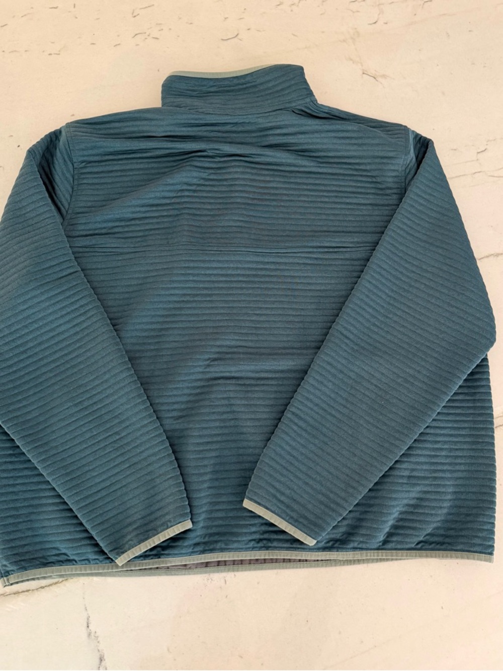 L.L. Bean Men's Airlight Knit Pullover Sweatshirt Size 3xl Blue Pocket - Picture 4 of 8